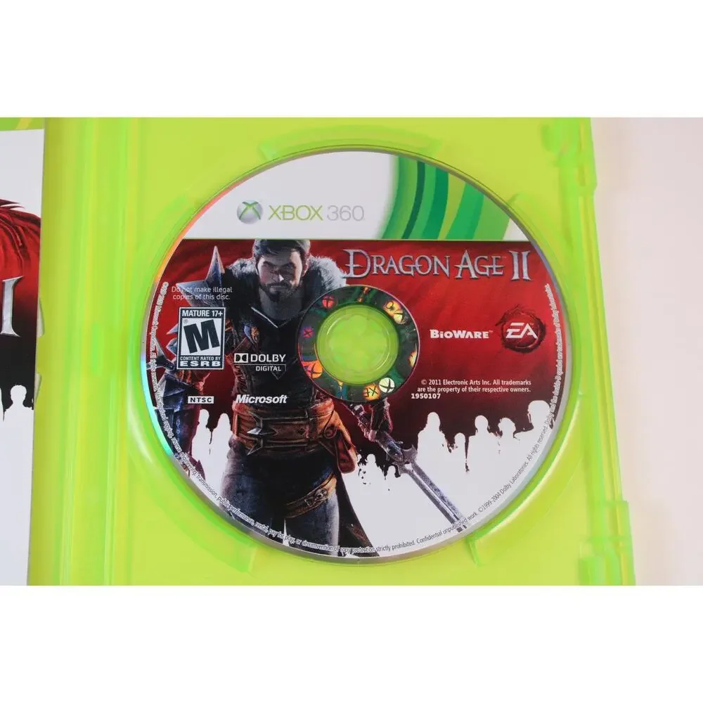 Dragon Age II (Microsoft Xbox 360) Authentic, complete, tested/works